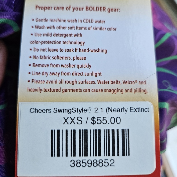 Running athletic skirt skort by Boulder Athletic Wear 3 huge pockets XXS RARE - Picture 7 of 8